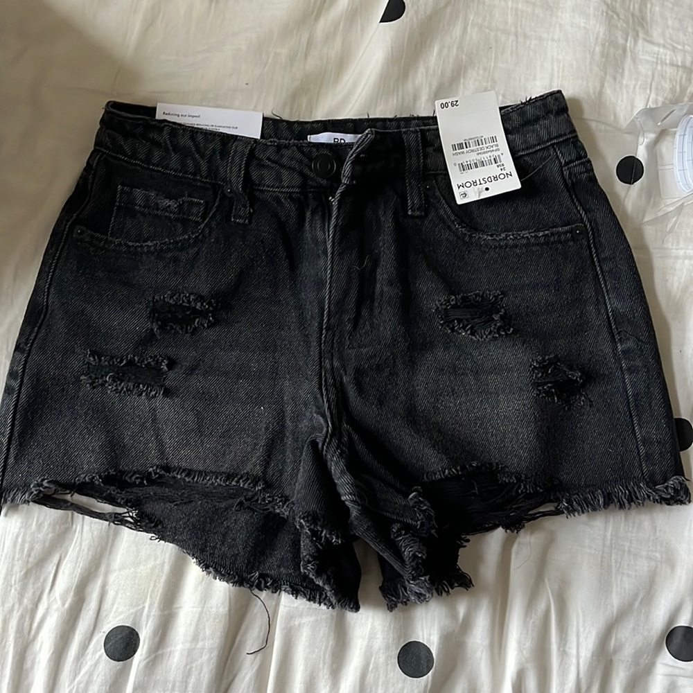 BR High Waisted Jean Shorts